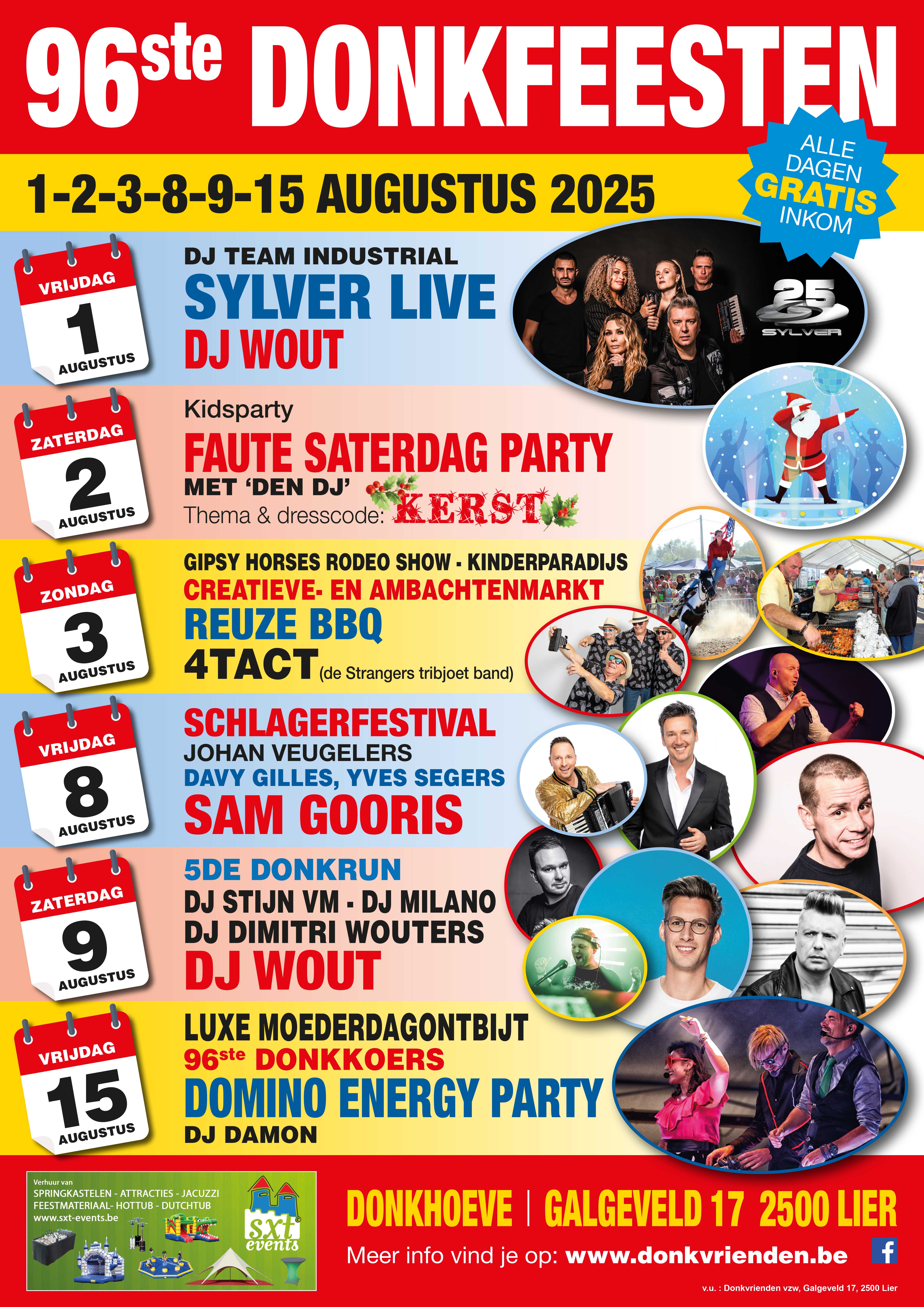 Donkfeesten 2025 Affiche